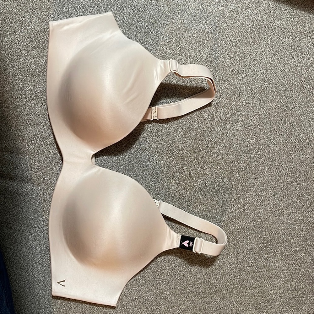 Victoria Secret Lined Semi Demi Bra 36B